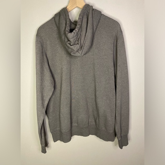 The North Face Heritage Patch Hoodie Sweatshirt LARGE Gray - Picture 4 of 7